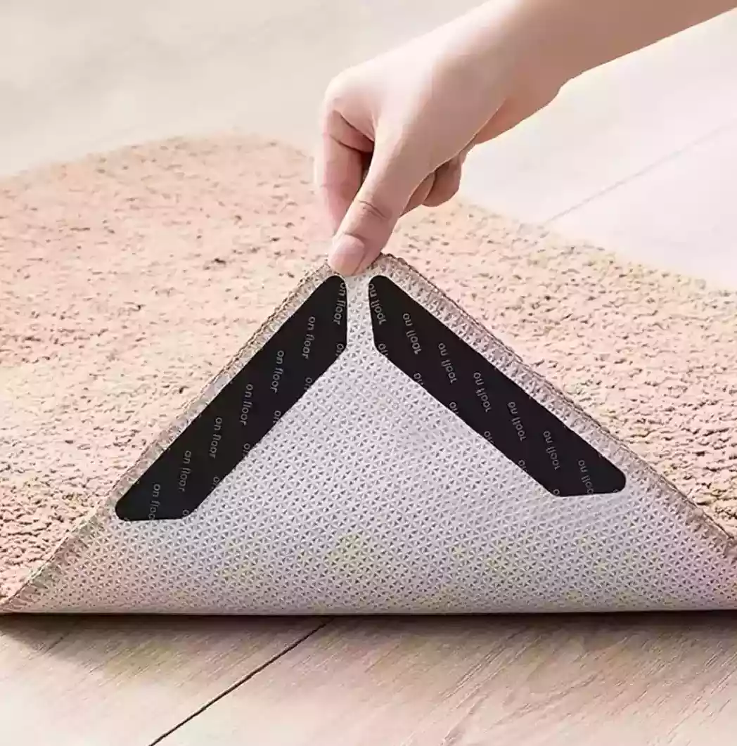 مثبتات السجاد غير قابلة للانزلاق للارضيات الخشبية، وسادات سجاد مضادة للانزلاق لل